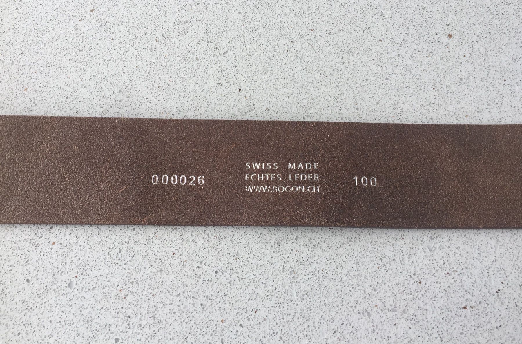 Cinture: NEU: Bogon Gürtel Leder Gr. 100cm – Nuovo (secondo la descrizione) da Lachen venduto da mar_ox 6