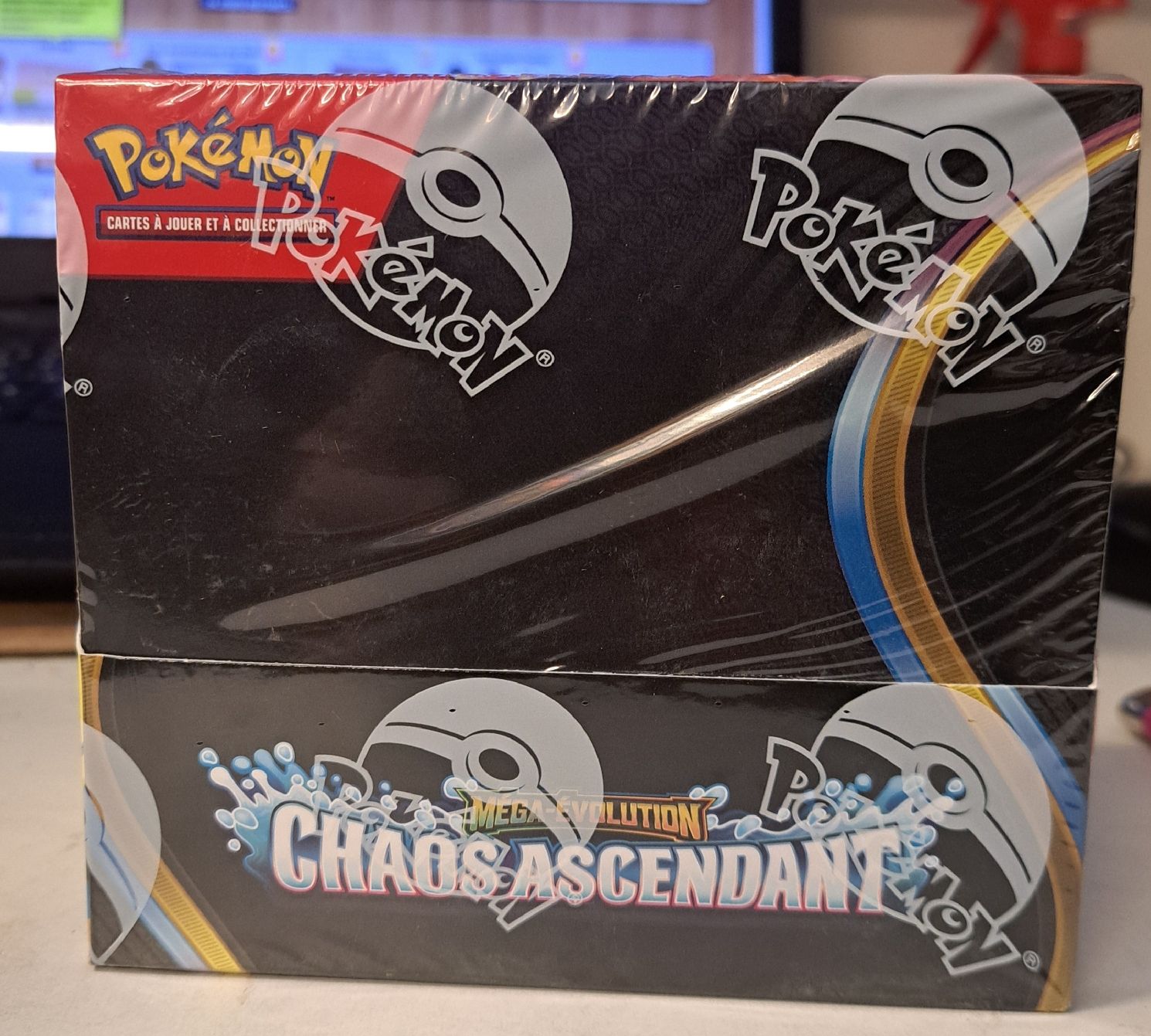 Pokémon Carte collezionabili: Booster Box Pokémon Mega Evolution Chaos Ascendant! – Nuovo e nell'imballaggio originale da St-Blaise venduto da kikorn01
