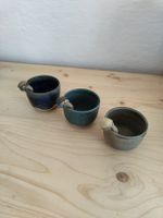 Tris tazze da caffè in ceramica artigianali NUOVE