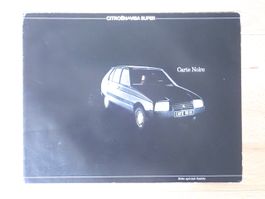 Citroen Visa Carte Noire - Prospekt Frankreich 2/79 - S023