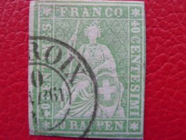 Strubel: 26G (26B4) Topstück von St.Corix 1861, Kat: 120.-+