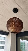Hängeleuchte in Braun/Kupfer  CHF 80.