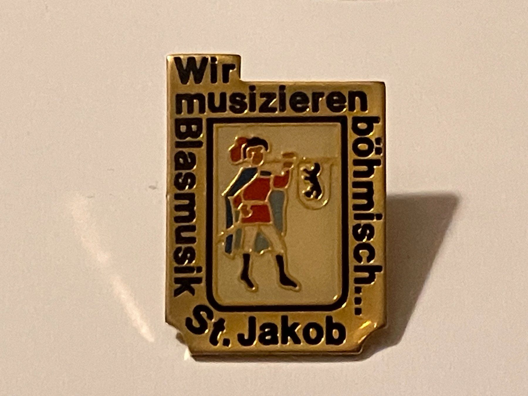 Placchette & Badge: 1 Pin Blasmusik St Jakob – Usato da Basel venduto da djwwpp