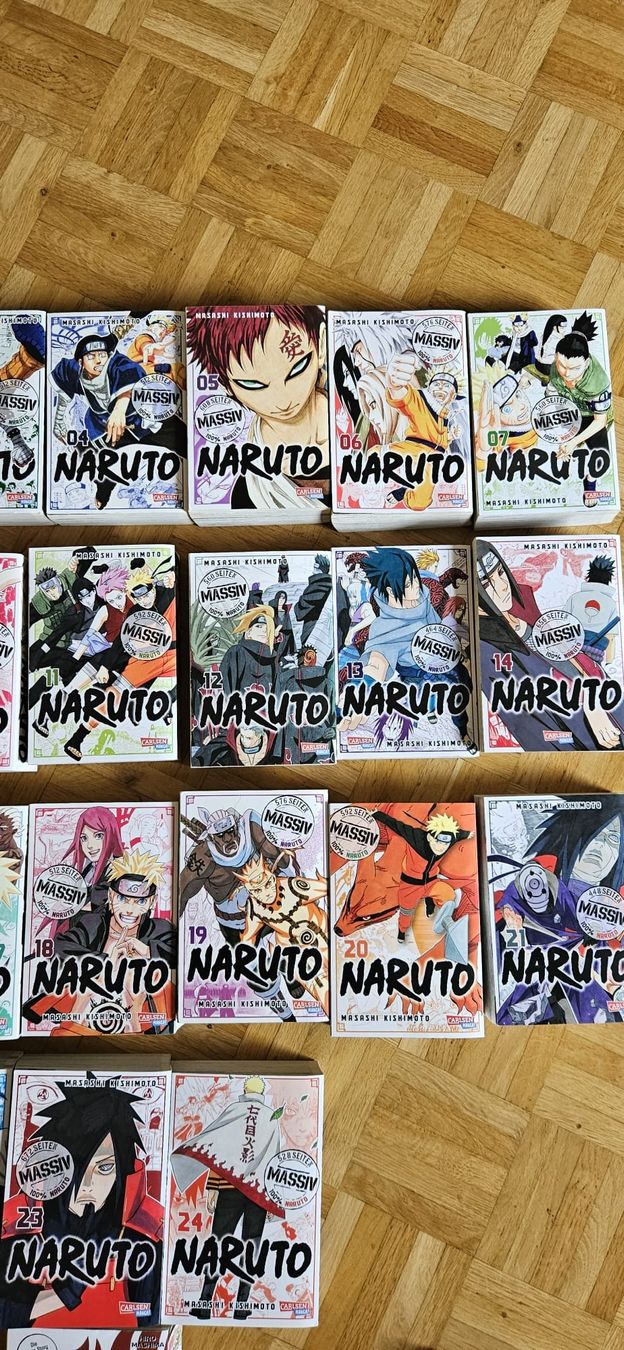 Fumetti: Naruto Massiband 1 - 24 (plus "Fairytail 1")  – Nuovo (secondo la descrizione) da Bolligen venduto da HouseofWild 3