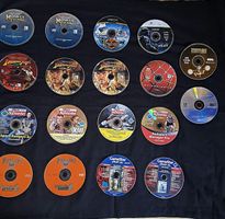 22 RetroGames, CD Rom, PC, XBox, DVD King Kong,  Playstation