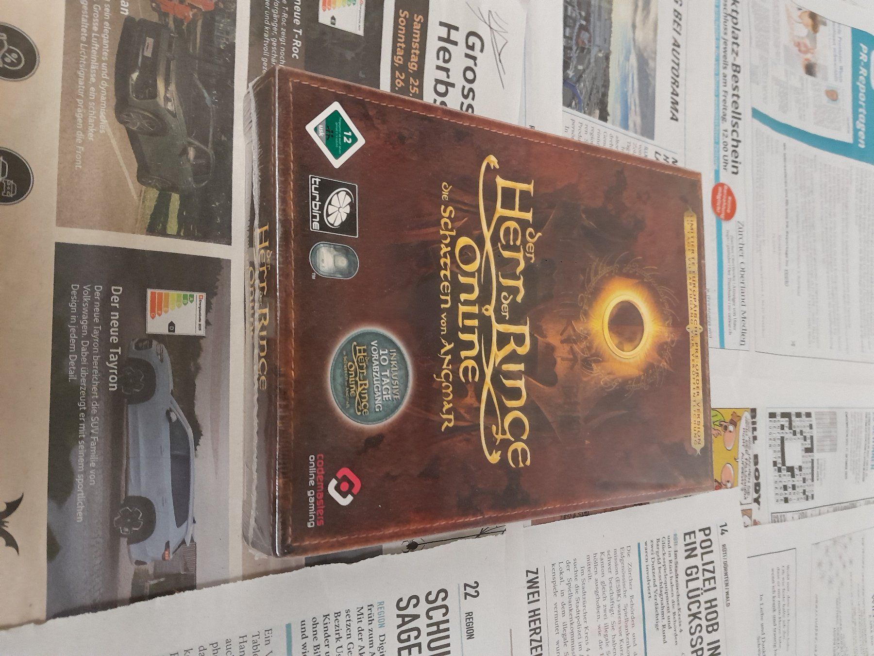 Giochi: Herr der Ring Online Neu. – Nuovo e nell'imballaggio originale da Rüti ZH venduto da Alemanni 2