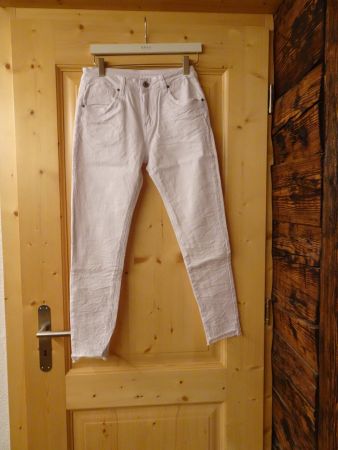 Damen Stretch Jeans weiss Gr. ca 40 - 42673