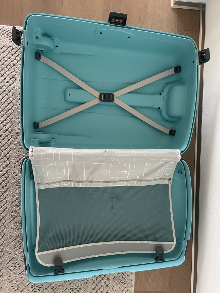 Samsonite Valigie: Samsonite Koffer türkis – Usato da Baar venduto da smile_22 5