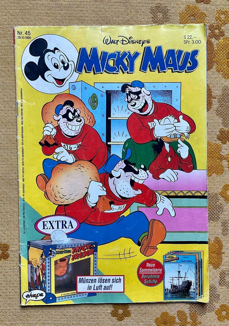 Fumetti: Micky Maus Heft Nr 45 von 1992 – Usato da Endingen venduto da nathan05