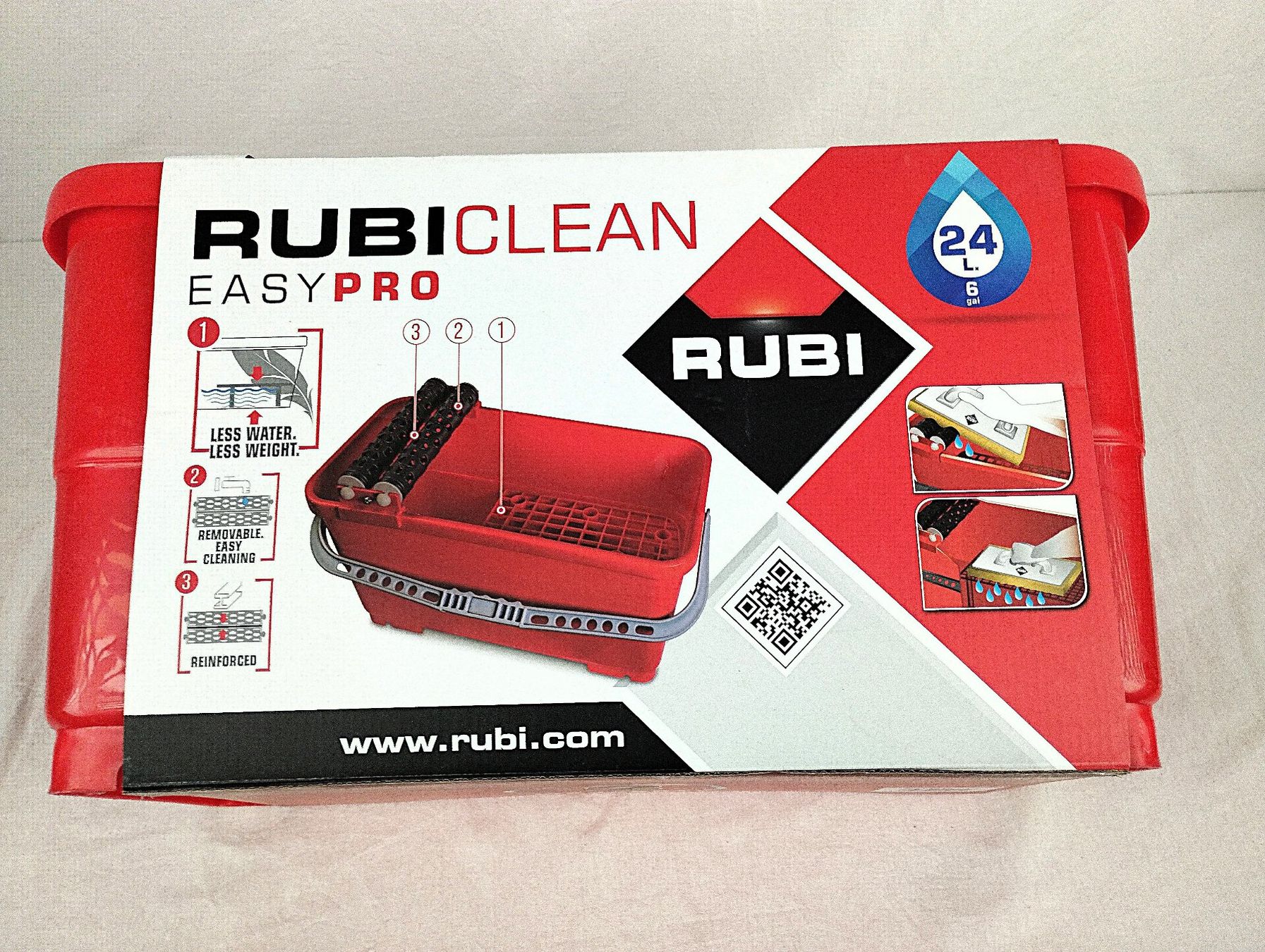 Sonstiges für Haushalt & Wohnen: RUBI RUBICLEAN Putzeimer Easypro – Neu und originalverpackt aus Schübelbach von Restwert_Schubelbach