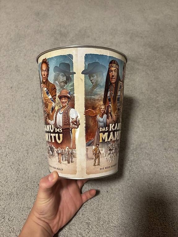 Sonstiges für Haushalt & Wohnen: DAS KANU DES MANITU Popcorn Eimer – Neu und originalverpackt aus Langendorf von arc_87qj 1