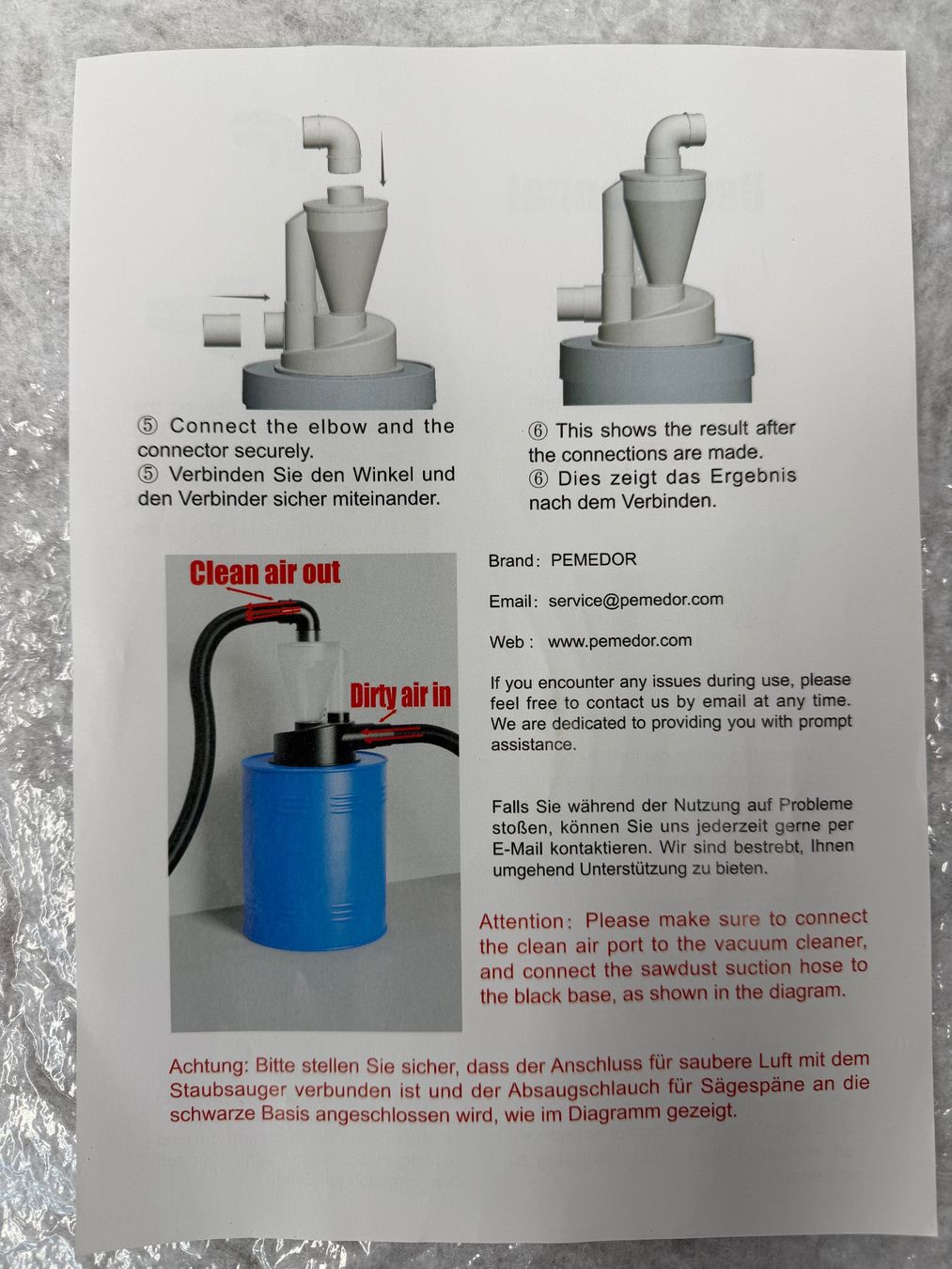 Altro per la casa: Doppel-Zyklonabscheider | Staubabscheider 2. Generation – Nuovo e nell'imballaggio originale da Thalwil venduto da Andi8800 3