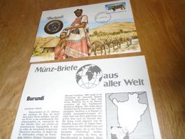 Münzbrief Burundi
