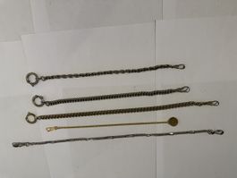 5Stk Taschenuhr Ketten (9)