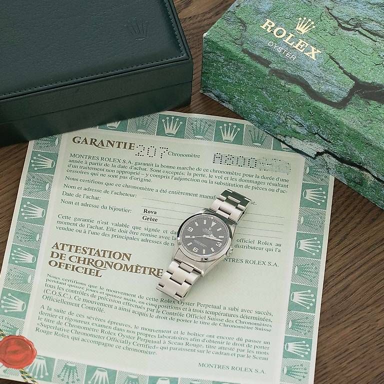 Orologi: Rolex Explorer 1, ref. 14270, circa 1999 – Usato da Lausanne venduto da inf_dft9 2