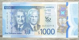Jamaica 1000 Dollars Polymer UNC _3