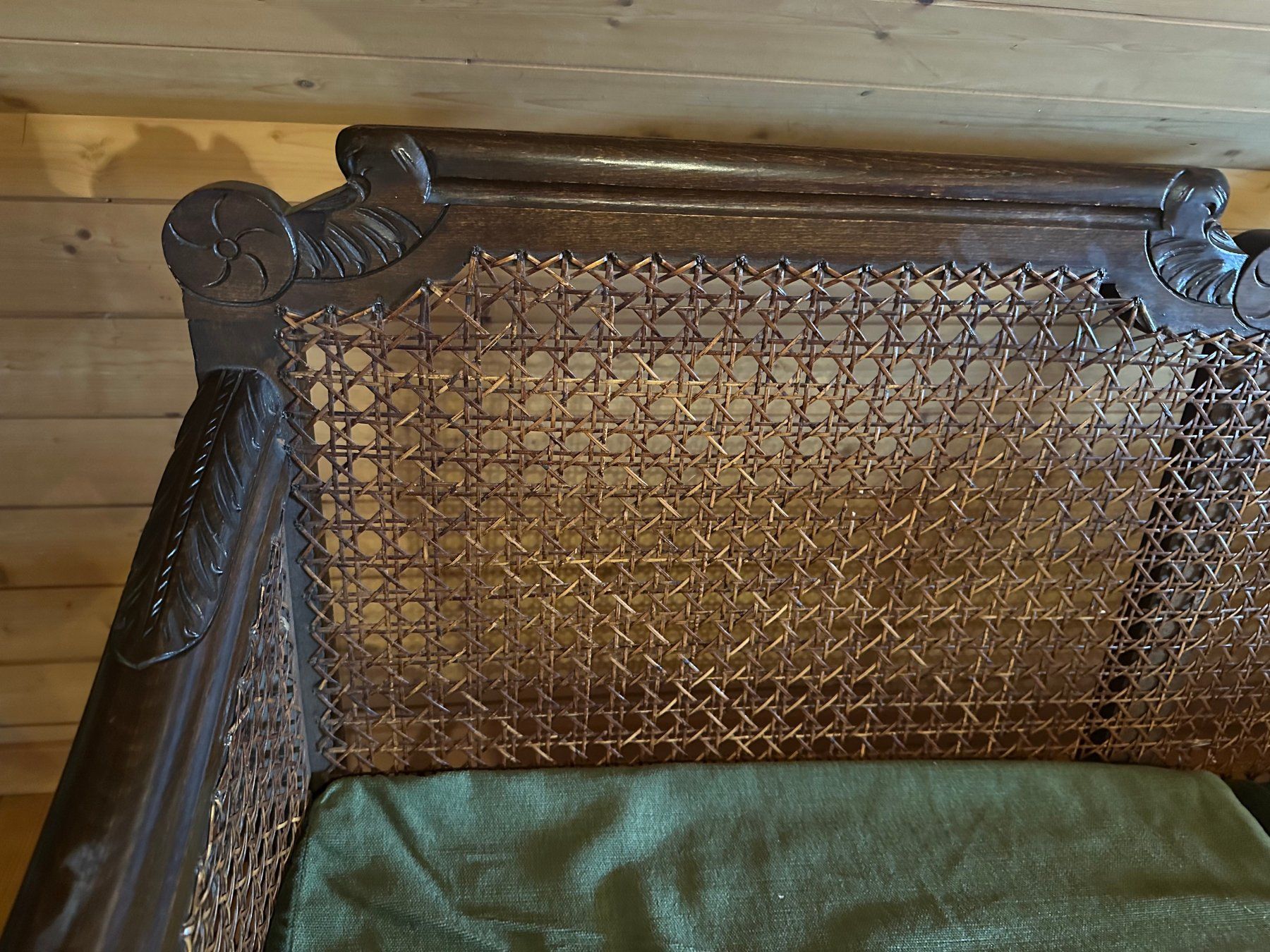 Divani: 3-Sitzer Sofa mit Wiener Geflecht – Usato da Berikon venduto da Hering 2