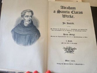 Livres: Antike Buchreihe Abraham A. S. Claras Werke in Auslese – D'occasion à Frauenfeld par Blakely 2