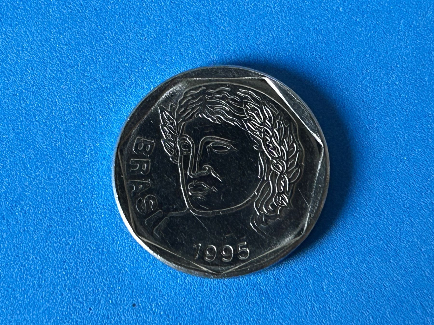 Tutti le monete: Brazil - 25 Centavos 1995 – Usato da Corcelles NE venduto da AJKader 5