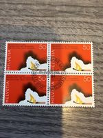 Originale Briefmarke Helvetia 50 Rappen - Top Zustand!