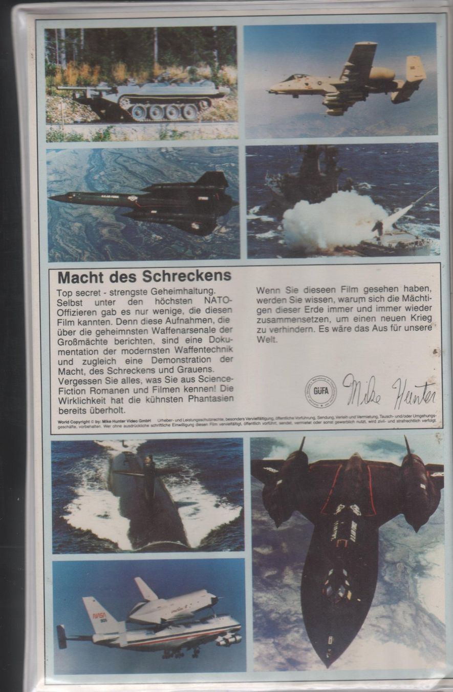 Macht des Schreckens Mike Hunter VHS MH181 (Gebraucht) in Remetschwil ...