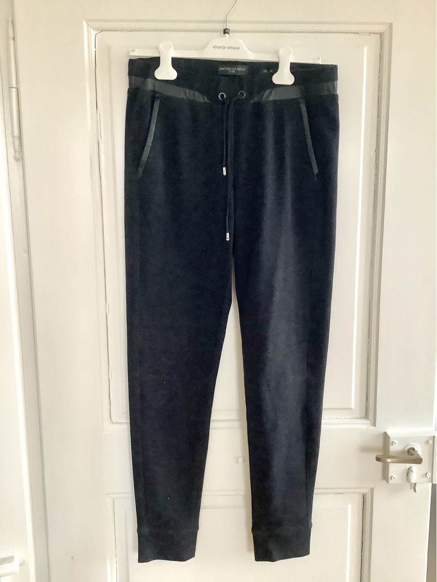 Raffaello Rossi Pantaloni: Raffaello Rossi chice Jogger, anthrazit, S/M – Usato da Stäfa venduto da loveforeverlove