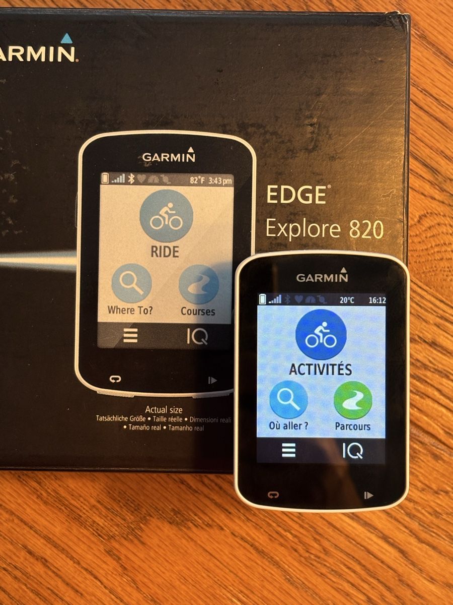 Garmin edge 820 (Gebraucht) in La Tour-de-Trême für CHF 45 – mit ...