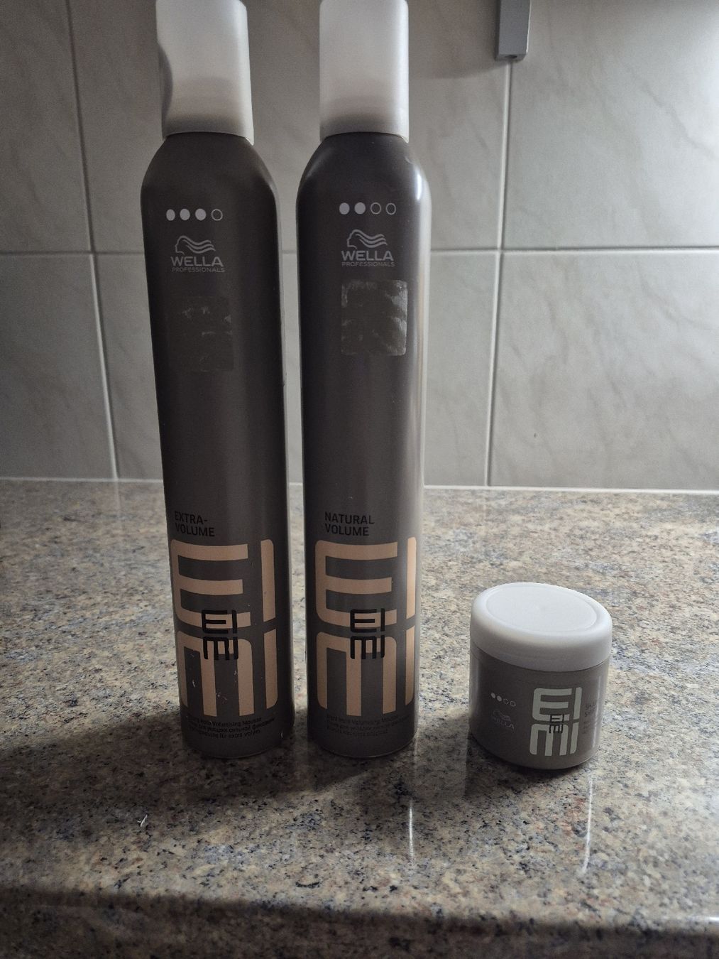 Färbemittel: Wella EIMI Styling-Set Mousse und Paste 3 Teile Nagelneu  – Neu (gemäss Beschreibung) aus Aesch BL von Moni1211