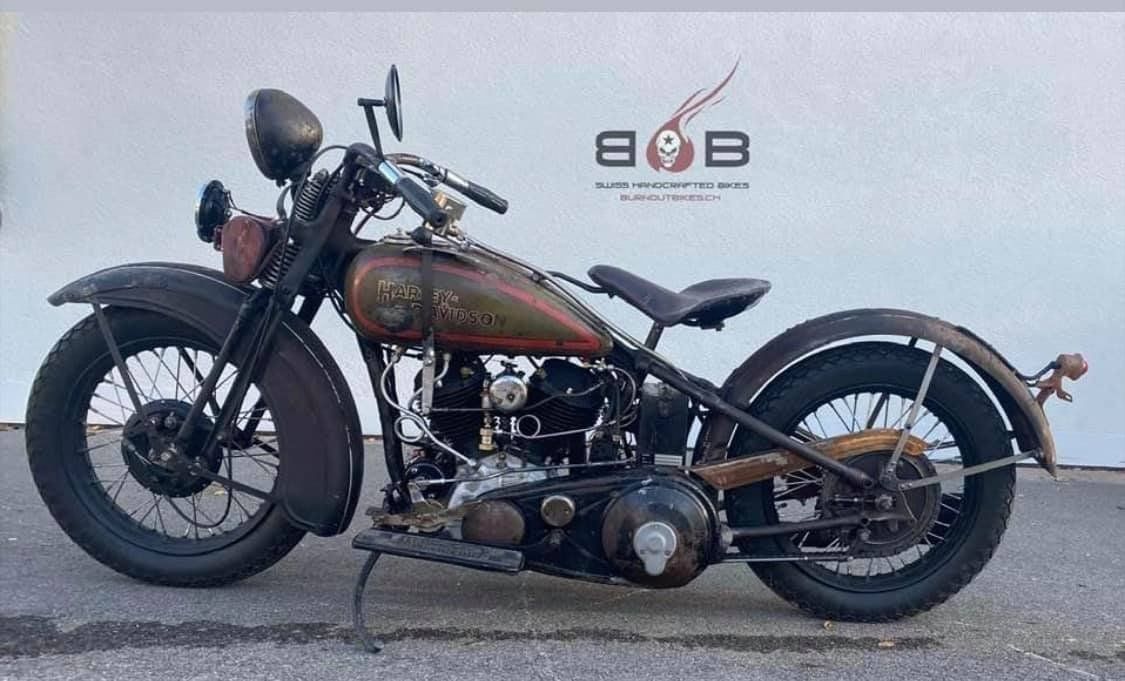 Harley-Davidson Chopper: HARLEY DAVIDSON VL FLATHEAD BIG TWIN – Usato da Sirnach venduto da B.O.B.BIKES 2