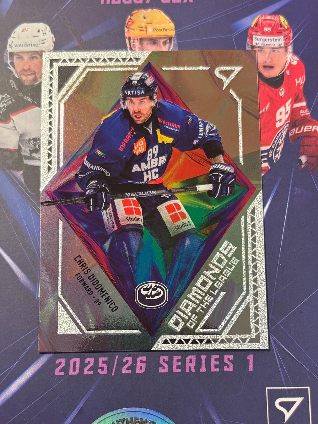 Sportzoo Carte collezionabili: National League - Diamonds - Chris DiDomenico - HCAP – Nuovo (secondo la descrizione) da Biel/Bienne venduto da Stefan0222