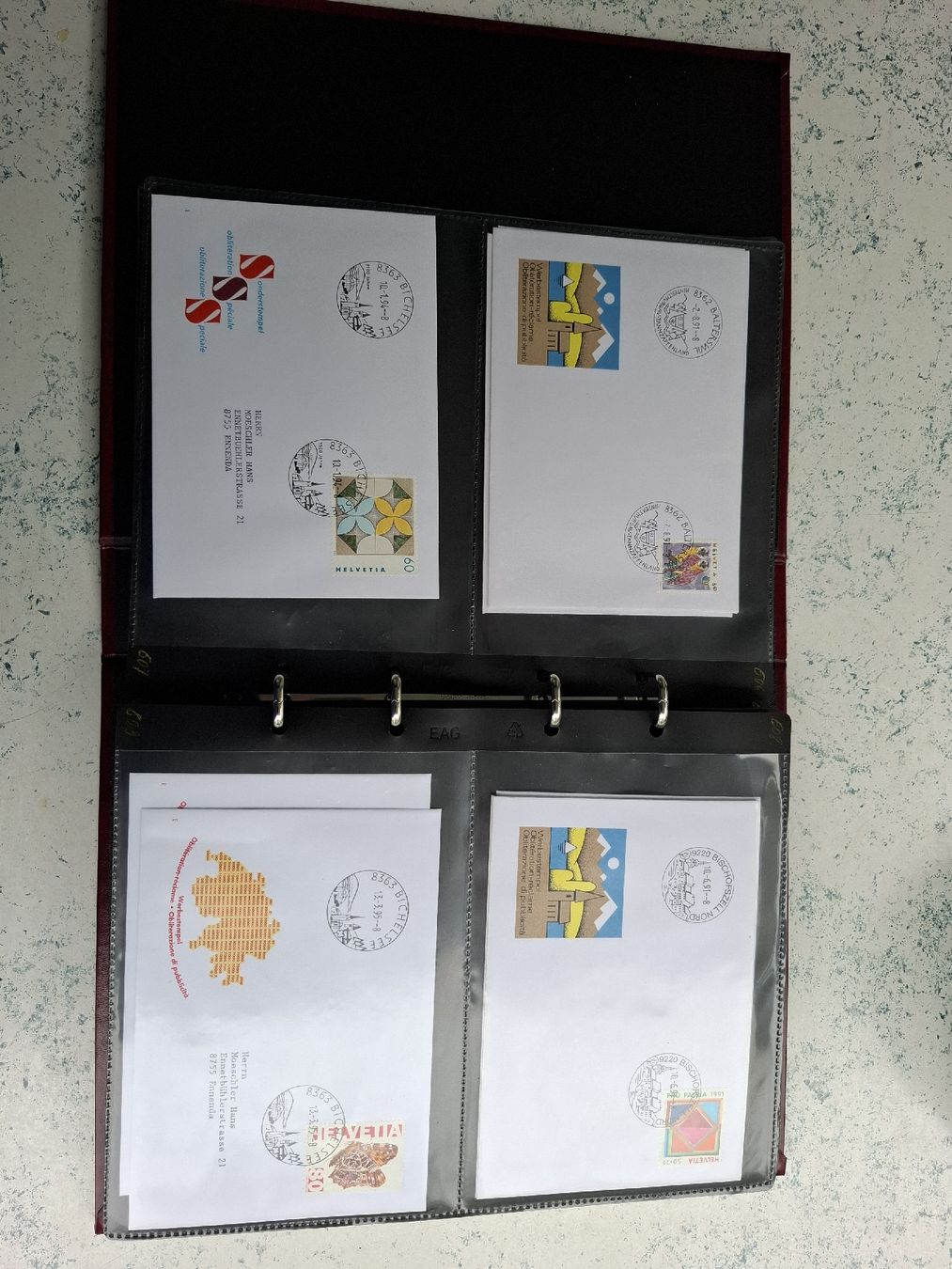 Tutti i francobolli: Briefe Sonder/Werbestempel Kt.Thurgau – Usato da Glarus venduto da Strubeli0 2