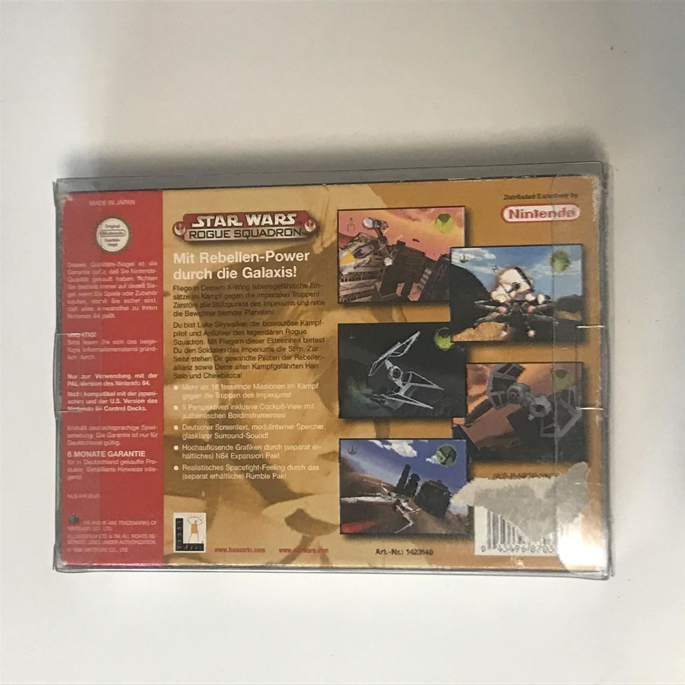 Giochi: Star Wars - Rogue Squadron  N64 OVP – Usato da Mollis venduto da GamingCorner 1