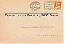 Brief "IBIS" Genève  1932