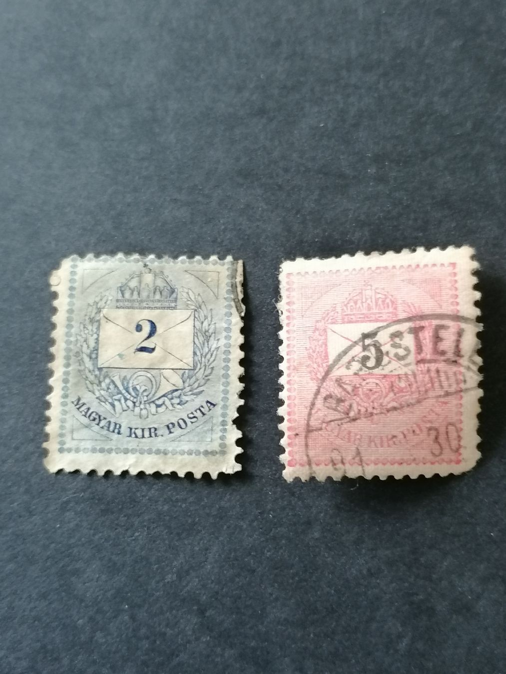 Tous les timbres: 2mal Ungarn 1891 – D'occasion à Happerswil par tschergi