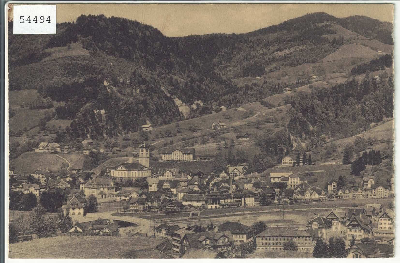 Cartoline postali: Wattwil - Generalansicht – Usato da Ettingen venduto da Kartenplanet