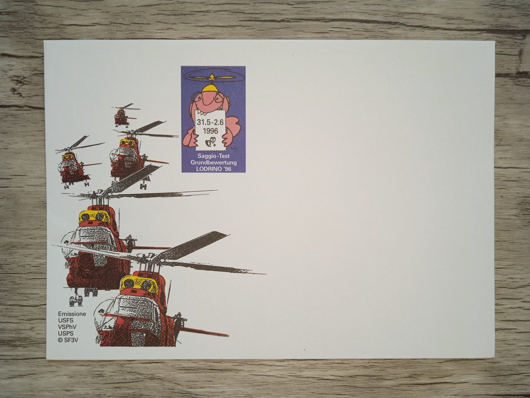 Tutti i francobolli: TR18 Enveloppe + Timbre Suisse 1996 – Usato da Cousset venduto da Patrick_Collections