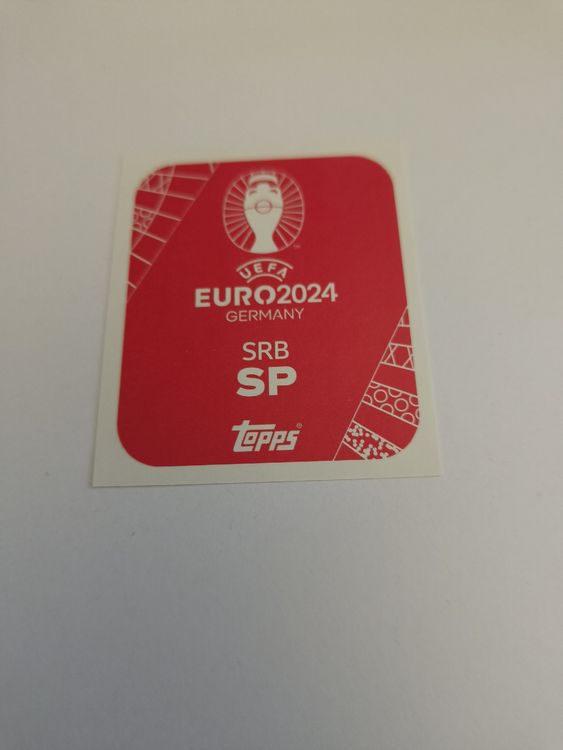 Topps Euro 2024 SRB SP Acheter sur Ricardo