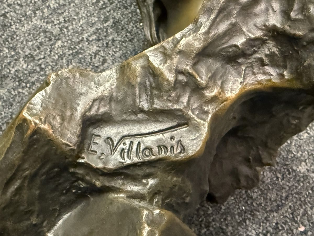Sculture & Statue: Antike E. Villanis "Esmeralda" Büste, Bronze signiert – Nuovo (secondo la descrizione) da Zürich venduto da daki81 3