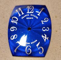 Cadran Franck Muller Genève bleu "Platinum Rotor" occasion