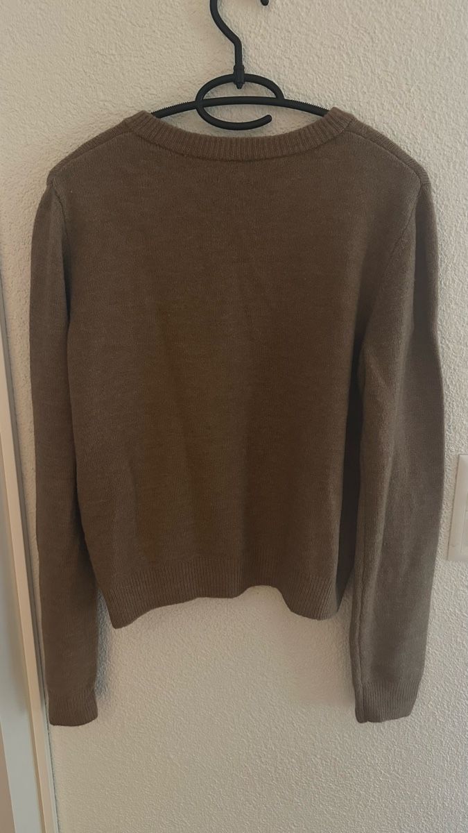 Jacken: Brauner Cardigan, Grösse S – Neu (gemäss Beschreibung) aus Winkel von Sommerbrise10 1