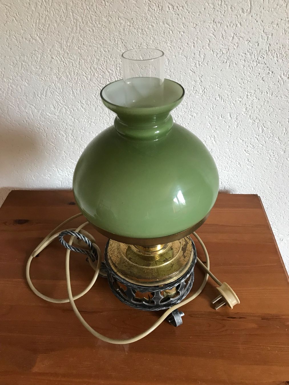 Lampade: Messinglampe antik – Usato da Frenkendorf venduto da Schauenburgy 2