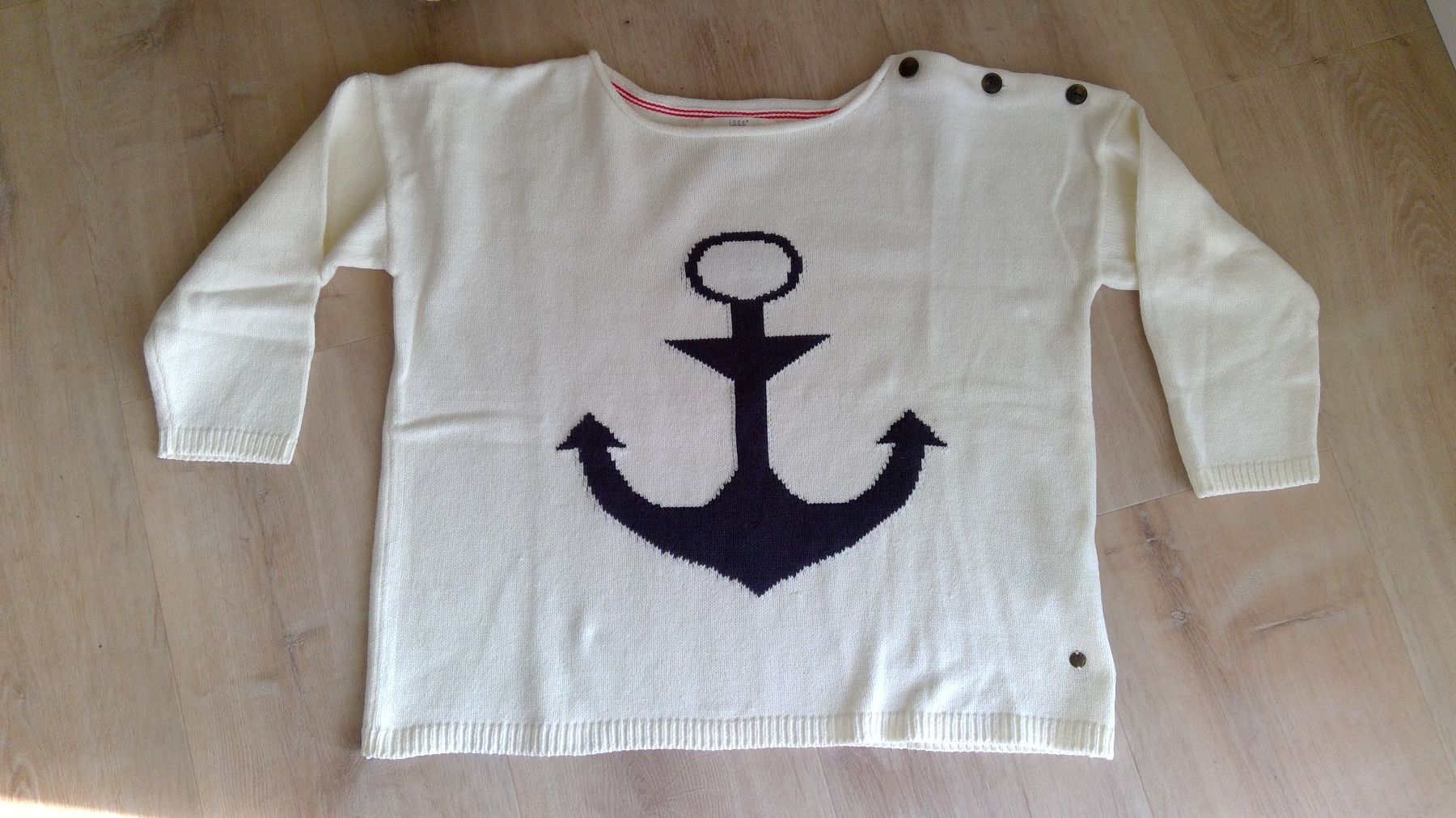 H&M Maglioni & Felpe: Pullover écru motif ANCRE marque L.O.G.G., taille S – Nuovo (secondo la descrizione) da Agiez venduto da chouchanelle 4
