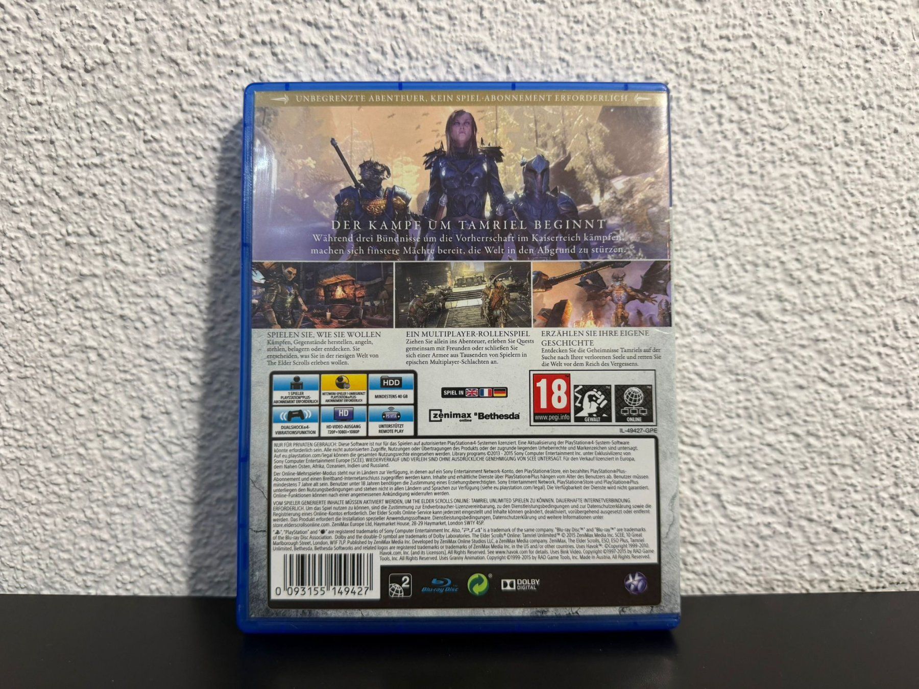 Giochi: The Elder Scrolls Online - Tamriel Unlimited - PS4 – Usato da Lyss venduto da Prodified23 1