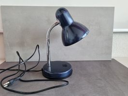 Schreibtischlampe Globo blau Metall H 35 cm