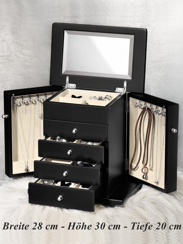 Altro in Decorazioni & Accessori: Schmuckkasten/Schmuckschrank schwarz – Usato da Wenslingen venduto da Slinky 1