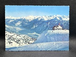 Montana, Cabanne des Violettes/Vue sur les Alpes valaisannes