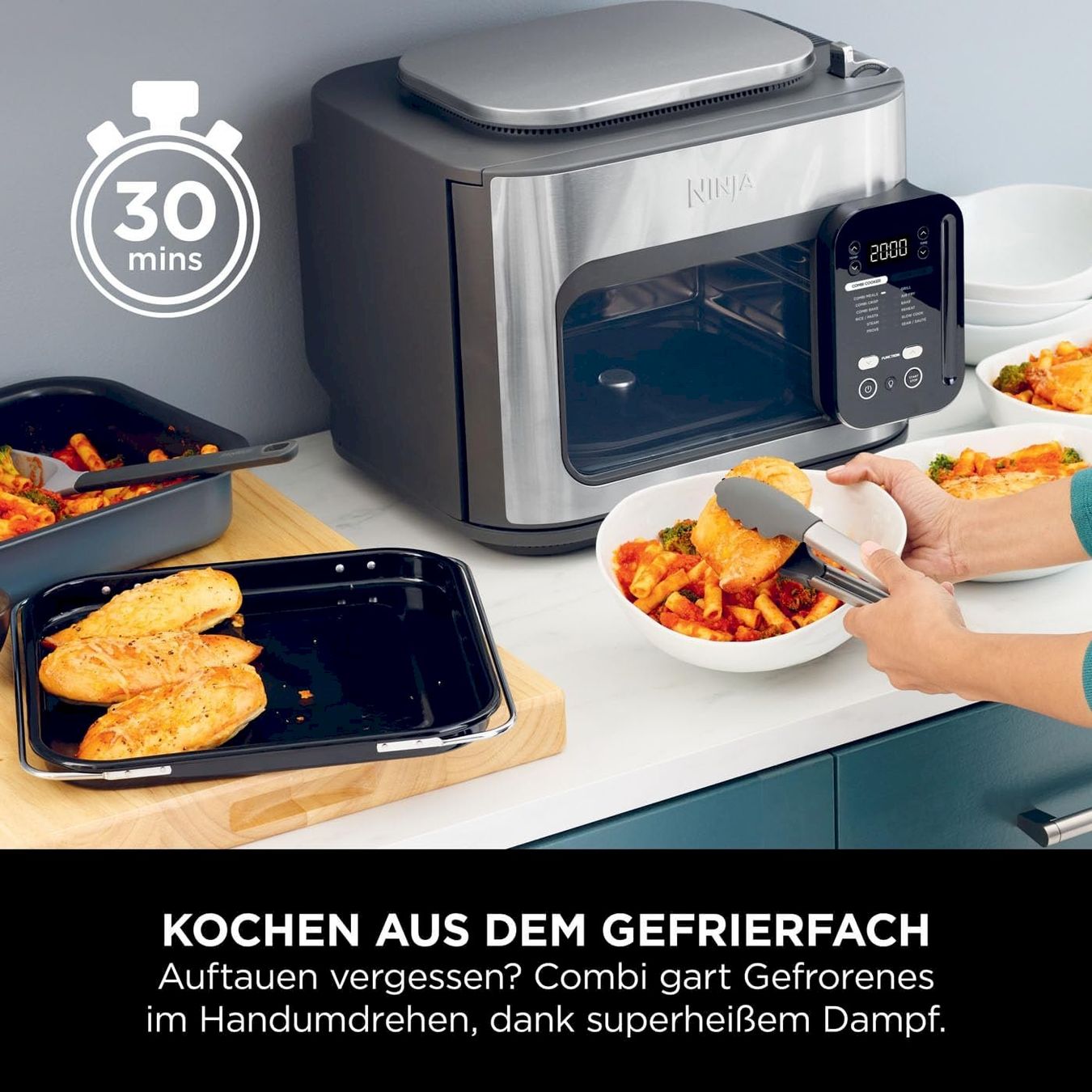 Pizzaofen: Ninja SFP700EU Ofen + Heißluftfritteuse – Neu und originalverpackt aus Bottighofen von zaap 6