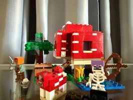 LEGO Minecraft 3 Sets mit OVP & Anleitungen