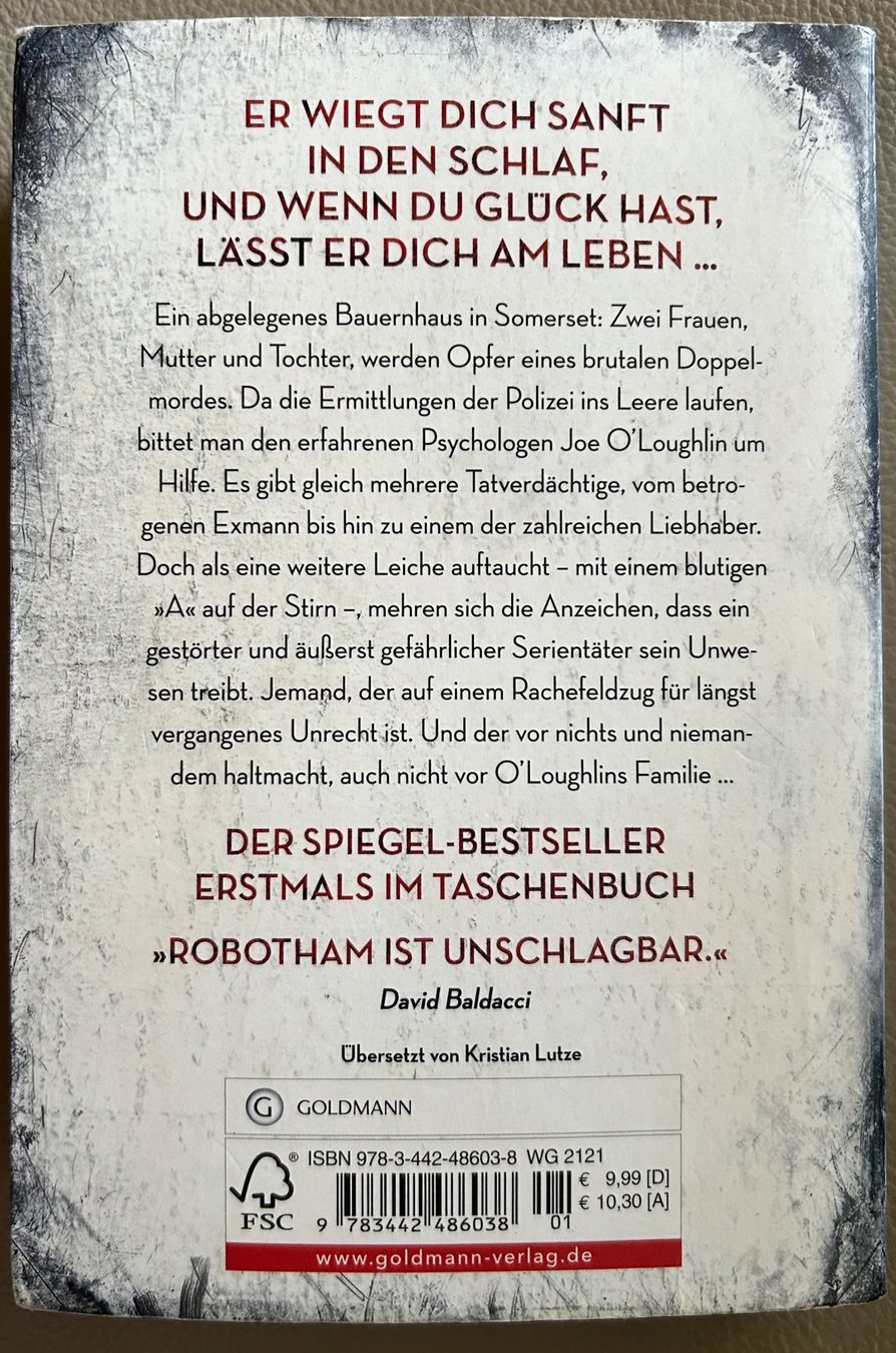 Livres: DER SCHLAFMACHER - MICHAEL ROBOTHAM - BROSCHIERT – D'occasion à Buchs AG par fischli610 1