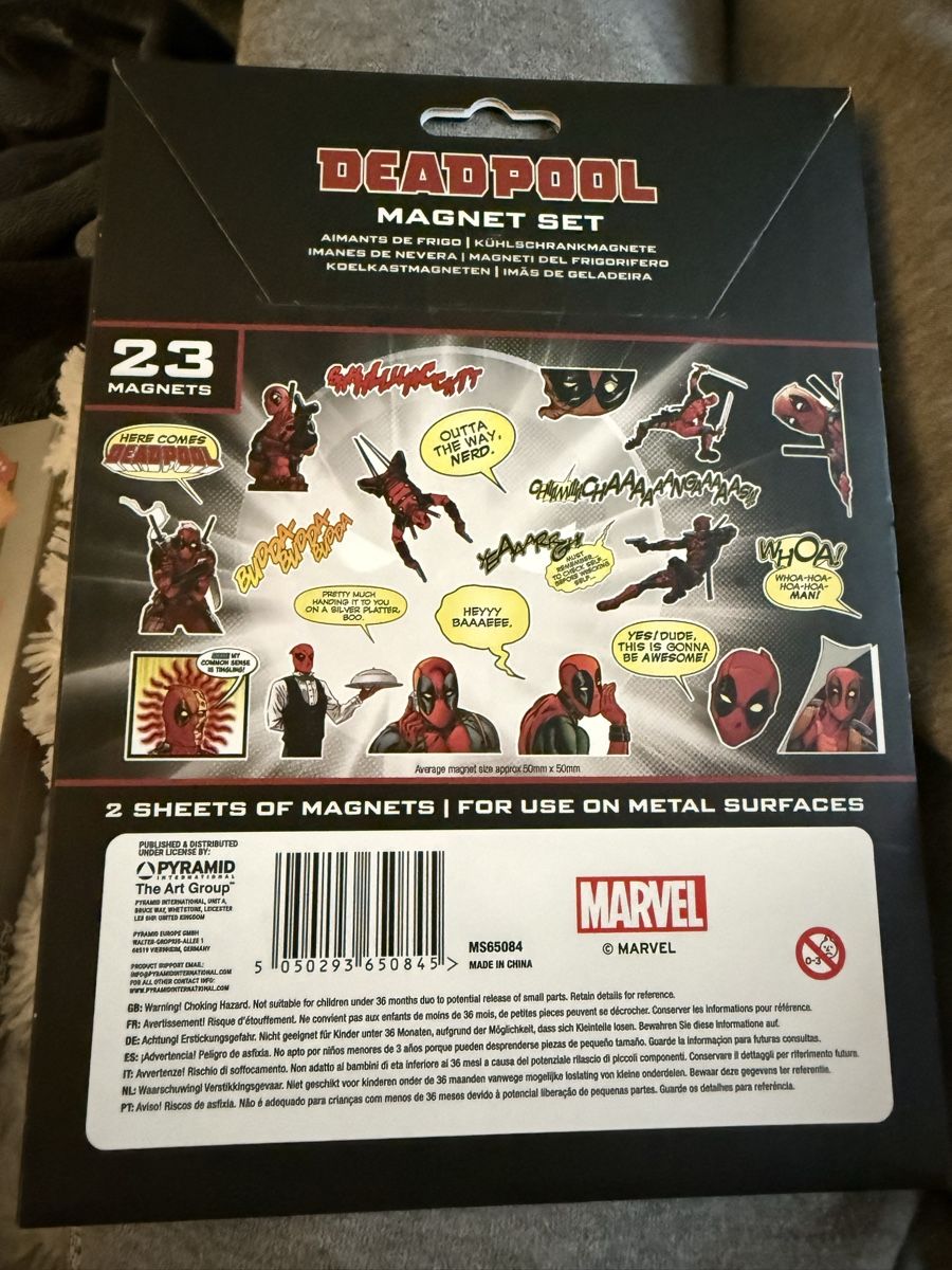 Magnete: Deadpool Magnet Set, 23-teilig, Comic-Style, Neu & OVP! – Neu und originalverpackt aus Luzern von Grawp 1